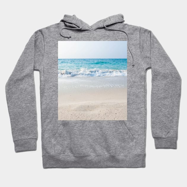 Turquoise Summer Beach Hoodie by NewburyBoutique